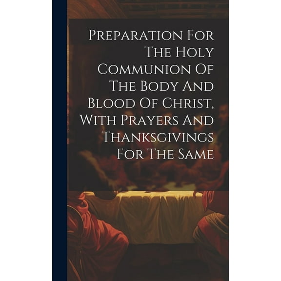 Preparation For The Holy Communion Of The Body And Blood Of Christ, With Prayers And Thanksgivings For The Same (Hardcover)