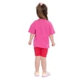 thumbnail image 5 of Minnie Mouse Toddler Girls Graphic Tee and Bike Shorts Set, 2-Piece, Sizes 12M-5T, 5 of 7