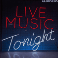 thumbnail image 2 of Glowneon Live Music Tonight Neon Sign, Live Music Bar Wall Led Sign, 2 of 5