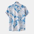 thumbnail image 4 of Summer Hawaiian Shirts for Men Vintage,Men's Short Sleeve Button Down Vintage Bowling Shirts,Hawaiian Casual Printed Beach Shirt Summer Regular Fit Top,Mens Floral Beach Shirts Wrinkle Free, 4 of 9