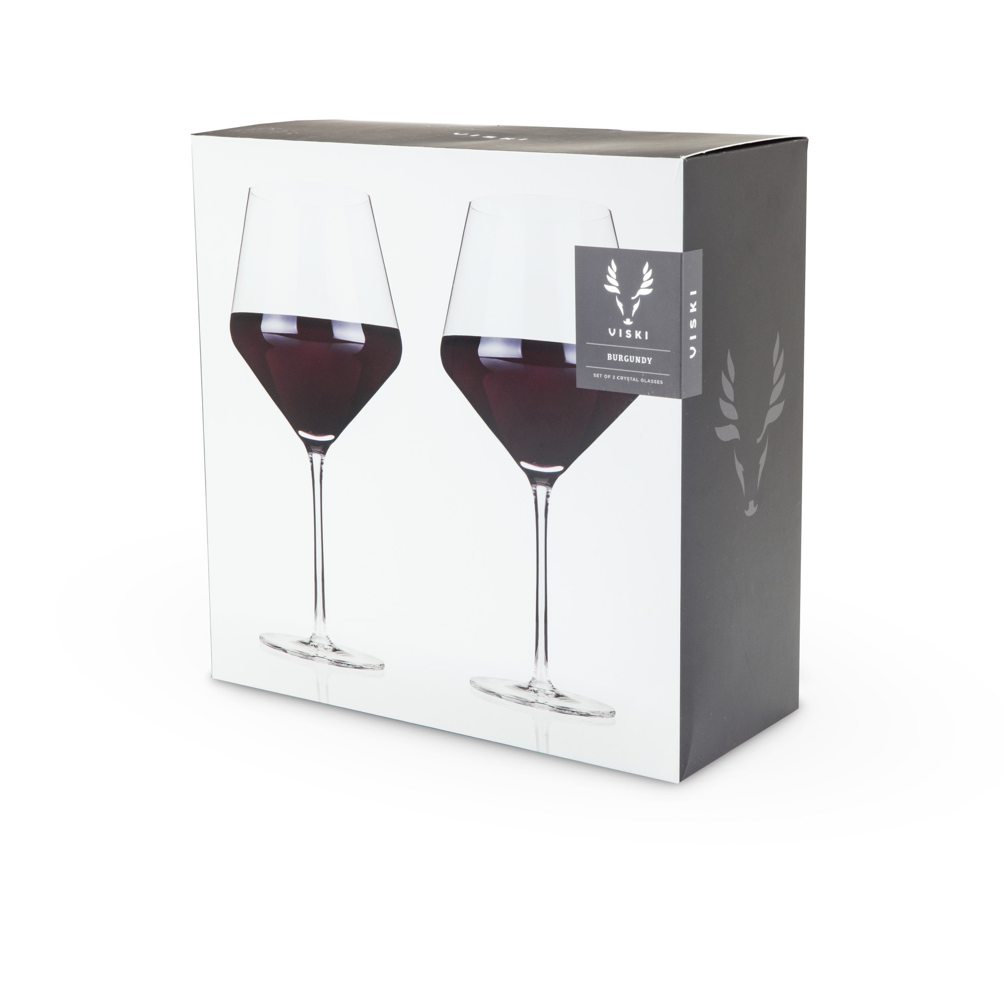 Wine Waves Red Wine Glasses - Set of 2 in gift box