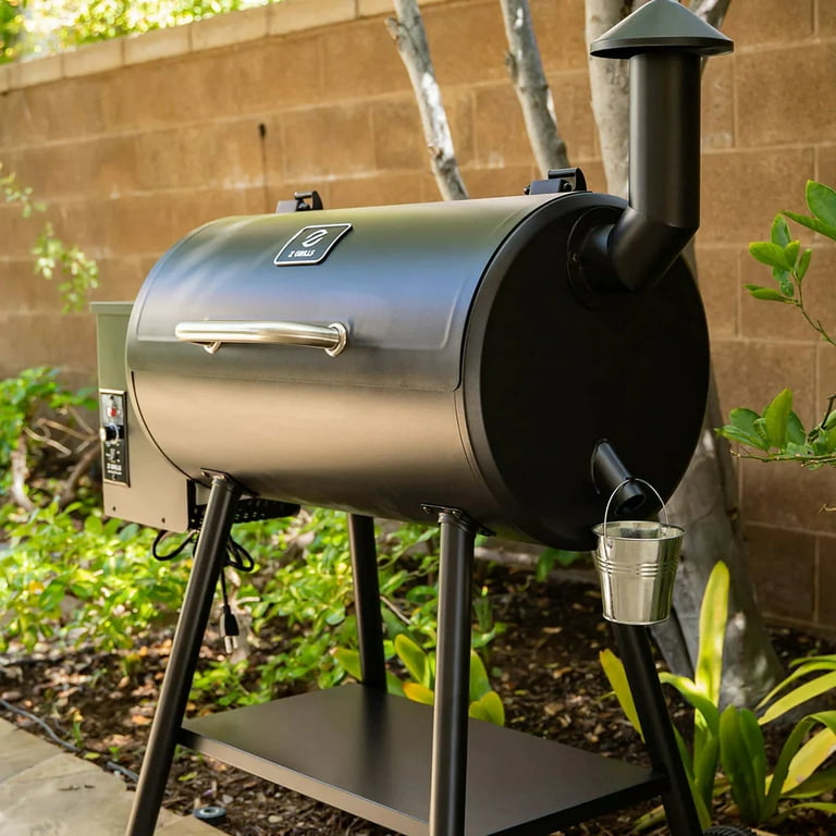 Z GRILLS 2024 Model ZPG-550B2 Wood Pellet Grill & Smoker, 8