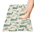 thumbnail image 5 of Haosy Green Cowboy Boots Cactus Flower Bathroom Rugs Non Slip Absorbent Soft Plush Quick Dry Bath Mat, 39"x20", 5 of 8