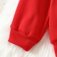 thumbnail image 6 of Gubotare Boys Sweatsuit Boys Clothes 2Pcs Long Sleeve Graphic Print Hoodie Sweatshirt Print Sweatpants Boy Sweatsuit Size 7-8 Years (Red,7-8 Years), 6 of 8