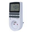 thumbnail image 3 of Digital Programmable Sockets (2 Pack) with Daily/Weekly Digital Timer, LCD Display, Anti-Theft Random Mode, Energy Saving, 16A/3680W Max, 3 of 5