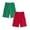 Green, Red, variant on SGMVNU 2 Pack Boys Basketball Shorts Summer Stretch Athletic Sports Shorts Lightweight Running Shorts Activewear, Size 13-14 Years, Navy, Red