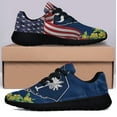 thumbnail image 3 of South Carolina Yellow Jessamine Flower Shoes Sneakers Black Size 5, 3 of 7