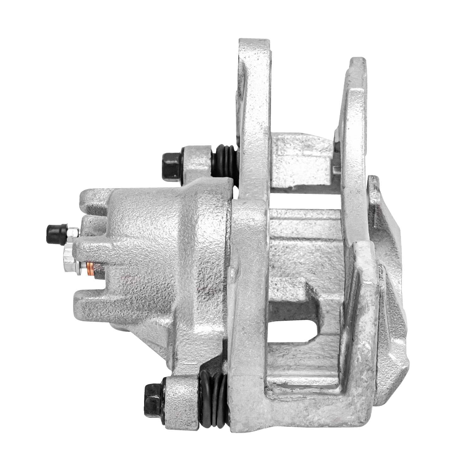 Detroit Axle - Front 2pc Brake Calipers for Chrysler 200 Cirrus Sebring Dodge Avenger Caliber Compass Jeep Patriot, 2 Disc Brake Calipers w/Brackets