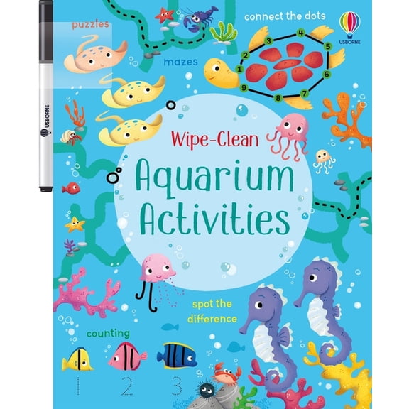 Wipe-Clean Activities Wipe-Clean Aquarium Activities, (Paperback)