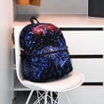 thumbnail image 5 of Pofeuu Glasses And Fireworks Print Laptop Backpack Travel Canvas Backpack for School Lightweight and Comfortable Backpack College Backpack Schoolbag, 5 of 6