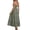 Green, variant on Plus Size Linen Maxi Dress With Smocked Back Detail Flowy And Elegant Summer Beach Ready Casual Outfit