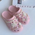 thumbnail image 2 of 14 Pices Adornos 3d Sandales Sabots,charmes De Chaussure,ornements Chaussures Mignons Pour Sabots Chaussures Sandale Pulsera Diy, 2 of 5