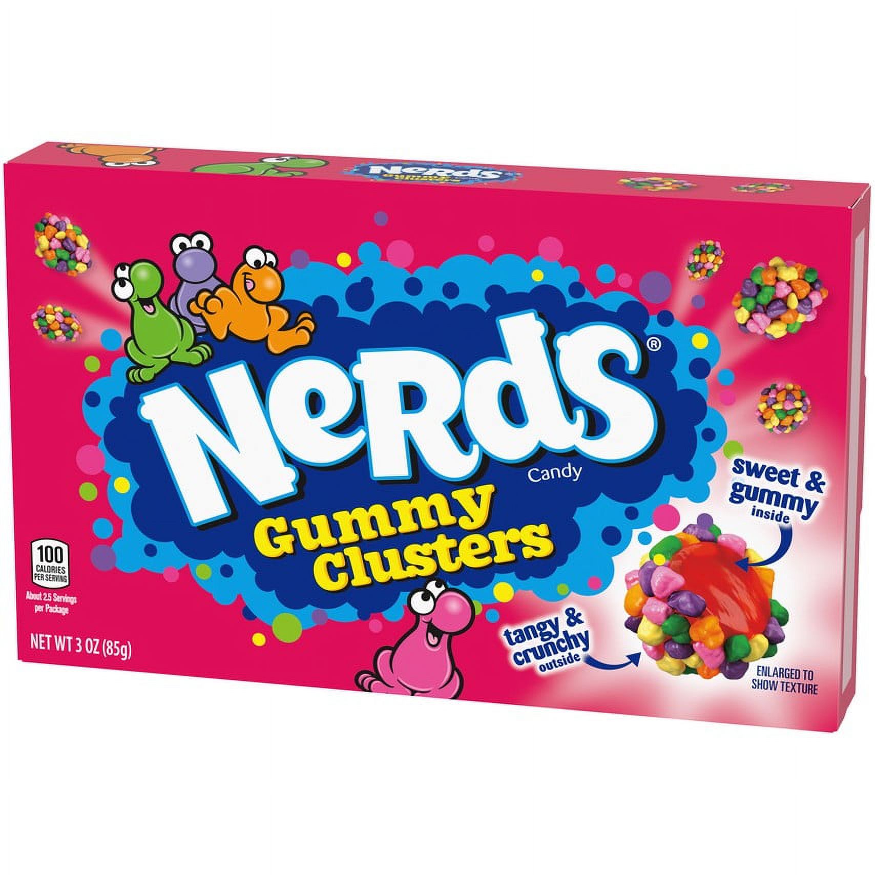 Nerds Gummy Clusters Candy, Rainbow, 3 oz Theater Box - image 3 of 9