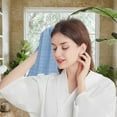 thumbnail image 6 of 5-Piece Cotton Towel Set | Soft & Absorbent Bath Towels | 30.7"x13" | White, Blue, Gray, Beige | Hotel & Home Use | Quick-Drying & Durable, 6 of 6