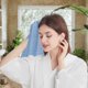 thumbnail image 5 of Juego de toallas de baño de 5 piezas de algodón, multicolor, suave, absorbente y de secado rápido, ideal para el baño de invitados, días de spa y uso diario de lujo. Aestivo | Azul | AESTIVO, 5 of 8