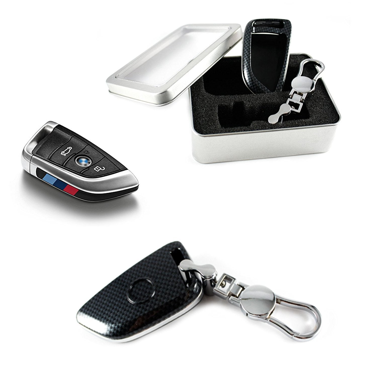 Black Tpu Remote Smart Key Case Protector For Range Rover