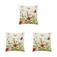 thumbnail image 2 of Kearding Funda de almohada de planta transpirable para sofá - Funda de cojín desmontable y antibacteriana hecha en línea 4 45 * 45CM Type1 NO1, 2 of 6