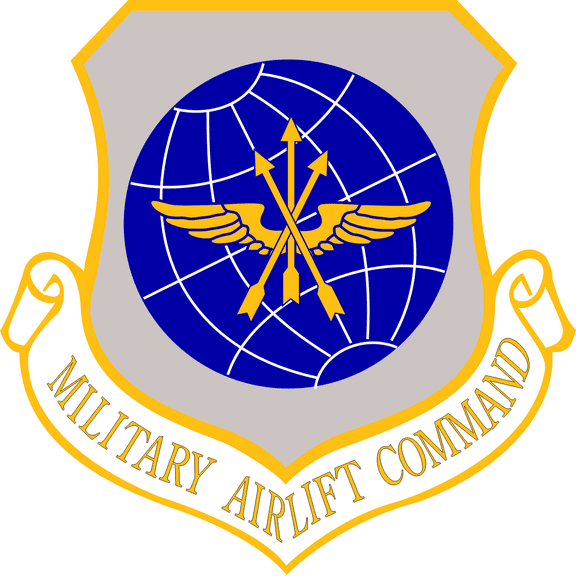 U.S. Air Force Military Airlift Command 3.8" Vinyl Decal