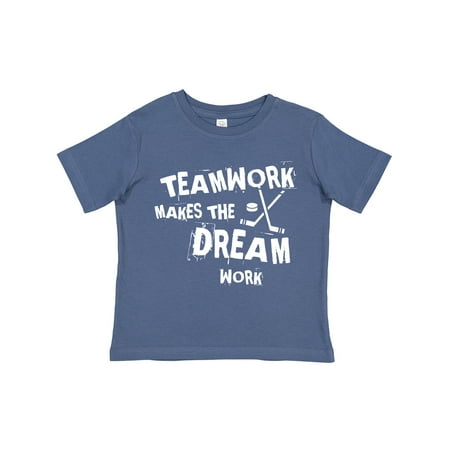 

Inktastic Hockey Teamwork Gift Toddler Boy or Toddler Girl T-Shirt