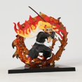 thumbnail image 2 of Rengoku – Figura Kyoujurou Demon Slayer Ichiban kuji, en PVC, modelo poupée zhangyuxiang unisex, 2 of 2