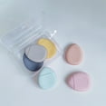 thumbnail image 3 of Maoww Female Facial Powder Foundation Puff Reusable Make Up Dry Wet Concealer Sponge Cosmetics Universal Household Professional Light Brown, 3 of 6