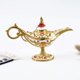 thumbnail image 1 of Lamp Decor, Collectible Decorative Photo Props, Shiny Kunst und Skulpturen Wishing Light for Home Costume Accessories Party, Playing Room blanco Soledad Lámpara Aladdin Genie, 1 of 10