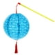 thumbnail image 1 of Chinese Paper Lanterns With LED Lights Hollow Out Hanging Asia Japanese Paper Lamps With Tassel And Walking Stick, 1 of 5