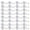 White, variant on Suodoka 200 Sets Metal Eyelet Buckle Grommets for Shoes Leather Bags DIY Crafts Sewing Fasteners Rivet Tool Accessories, 6mm (0.24 inches) Diameter, Iron Construction, White Finish