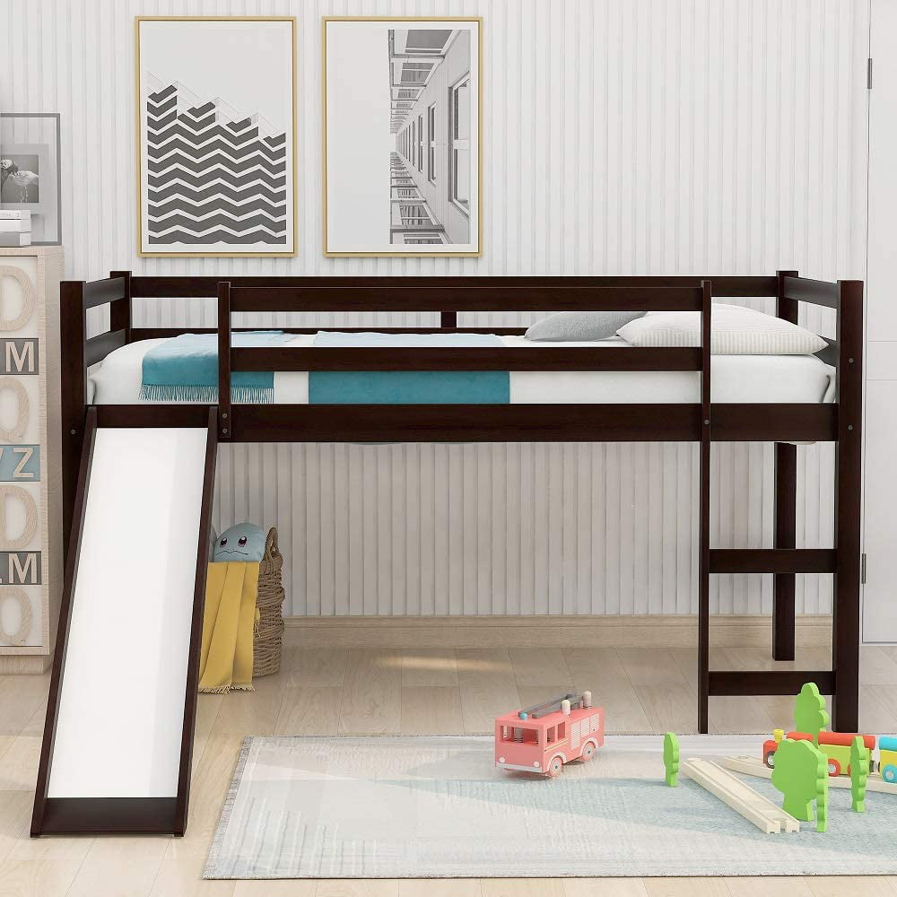 Kids Toddlers Wood Low Sy Loft Bed, How Much Does Loft Beds Cost