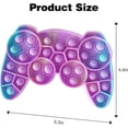 thumbnail image 1 of Controlador de juego Pop Poppers Toys Bubble Controller con forma de Fidget Sil, 1 of 4