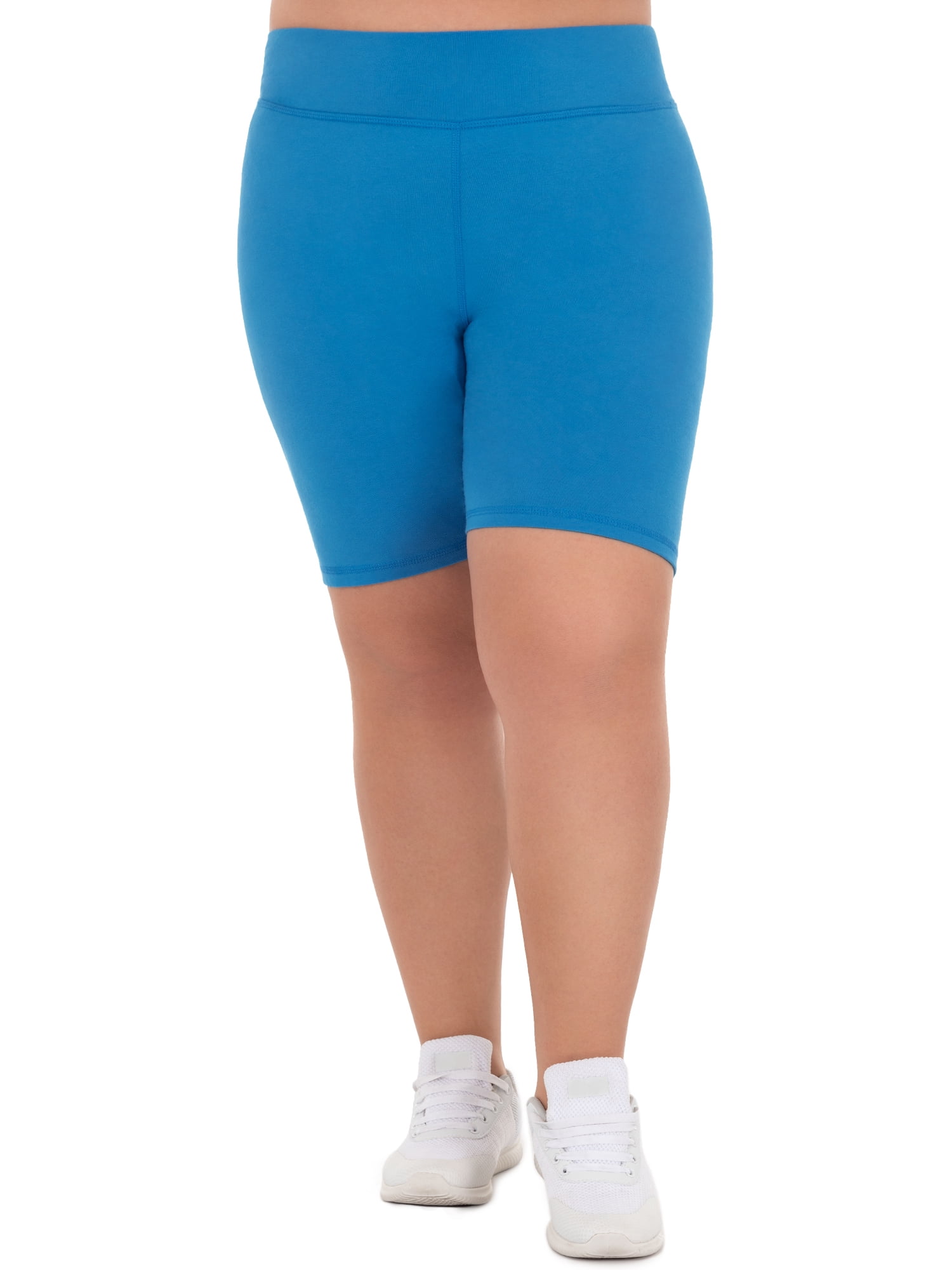 women's plus size cotton bike shortstack