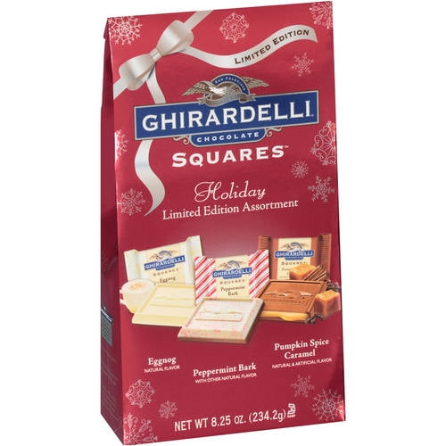 Ghirardelli Holiday Assortment Chocolate Squares Holiday Gift Set