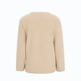 thumbnail image 5 of Fleece Cardigan Sweaters for Women Soft Long Sleeve Jacket with Pockets Button Down Open Front Fall Clothes, 5 of 5