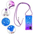 thumbnail image 5 of Funda para Samsung Galaxy A51 5G Brillantina Líquida Divertida Reluciente y con Cristales en Movimiento Cuerpo Cruzado con Cordón Ajustable, 5 of 5