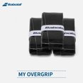 thumbnail image 1 of 3pcs Tennis Overgrip Sticky Racket Badminton Racket Grip Antislip Handle Grip Padel Tennis Grip Sweatband Tacky Handle Black, 1 of 6