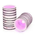 thumbnail image 7 of Yayeee Flameless Candles with Remote Flickering Battery Operated Multi Color Changing, Black Stripes, 7 of 7