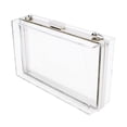 thumbnail image 2 of Premium Transparent Clear Acrylic Hard Box Clutch Bag Evening Shoulder Handbag, 2 of 4