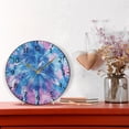 thumbnail image 6 of YAZAOO Decorative Wall Clock Size：25cm Tropical Breeze Design Pattern Clock, 6 of 10