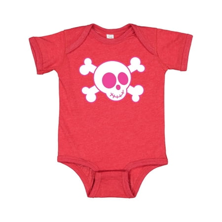 

Inktastic pink skull Gift Baby Girl Bodysuit
