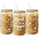 thumbnail image 2 of Vaso de Vidrio SANDJEST 470ml con Tapa y Popote de Bambú, 2 of 8