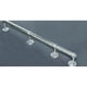 thumbnail image 4 of 4 Piezas / Paquete de Diámetro. Soporte de Tubo de Armario de 2,5 Cm Soporte de Barra de Armario de Cortina de Ducha Suministros para El Hogar Soporte Macarena Soporte de la palanca de la barra del armario, 4 of 8