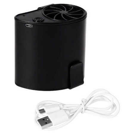 

Ovzne Mini Portable Waist Fan USB Rechargeable Cool Air Hand Held Travel Blower Cooler