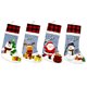 thumbnail image 5 of Adornos navideños Calcetines navideños Anciano muñeco de nieve bolsa de regalo Adornos navideños Calcetines colgante, anciano, venado, muñeco de nieve, oso brillar  Electrónica, 5 of 5