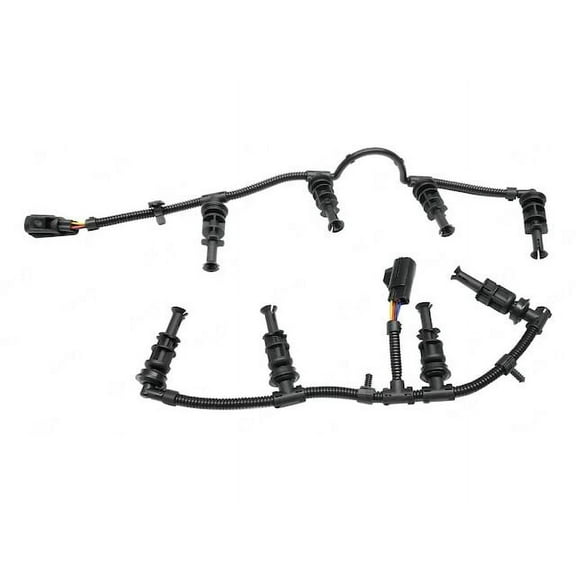 Diesel Glow Plug Wiring Harness - Compatible with 2008 - 2010 Ford F-250 Super Duty 6.4L V8 2009