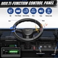 thumbnail image 4 of 24V Ride On Dump Truck for Kids, Licensed Toyota Land Cruiser FJ45 Power Car Wheels Ride On Toy with Electric Dump Bed, Parent Remote Control, Music, LED Lights, Birthday Gift for Kids Ages 3-6, Blue, 4 of 11