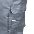 thumbnail image 7 of cllios Cargo Shorts Men Quick Dry Lightweight Short Pants with Zipper Pockets Elastic Drawstring Waist with Belt Loops Hiking Outdoor Casual Summer Shorts, 7 of 7