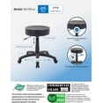 thumbnail image 3 of Boss Office Products B210V-BK Chairs Stools, Normal Height, Black, 3 of 3