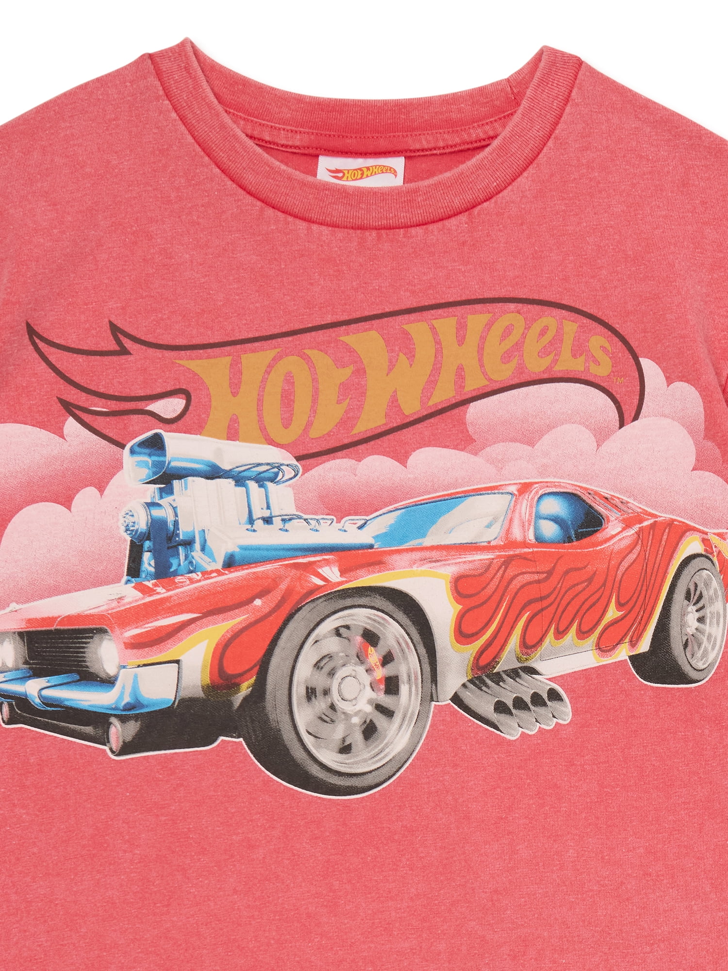 Hot Wheels Toddler Boys Short Sleeve T-Shirt and Shorts Set, 2-Piece, Sizes 12M-5T