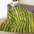 thumbnail image 6 of Vsdgher Green Bamboo Fence Ultra-Soft Micro flannel Blanket Throw Blankets for Couch Sofa, Bed (4 sizes)-60"x50", 6 of 7
