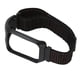 thumbnail image 5 of Correa de reloj deportiva de nailon trenzado elástico 2 en 1 Bling Bling para TOMTOM Runner3 negro mate, 5 of 12
